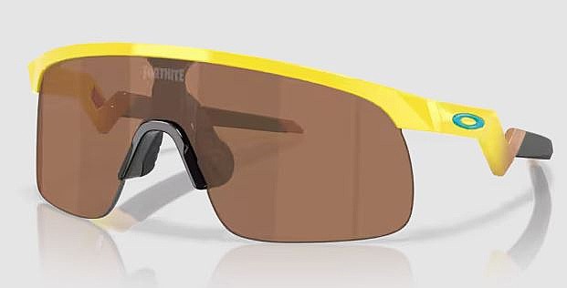 Brille Oakley Resistor X Fortnite - Yellow/Prizm Tungsten - unisex junior