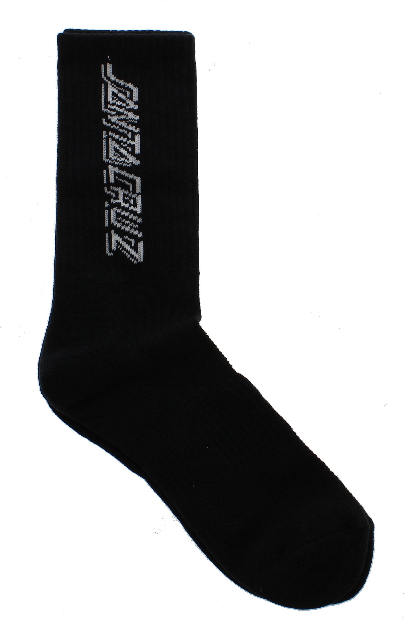 chaussettes Santa Cruz Contra Strip - Black - men´s