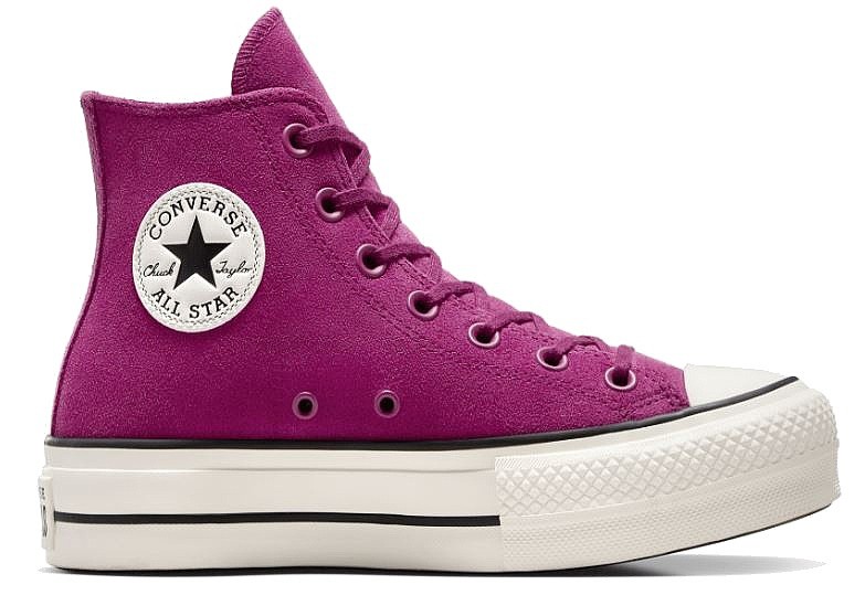 topánky Converse Chuck Taylor All Star Lift Platform Colorful Hi - A11143/Quantum Violet/Erget/Black