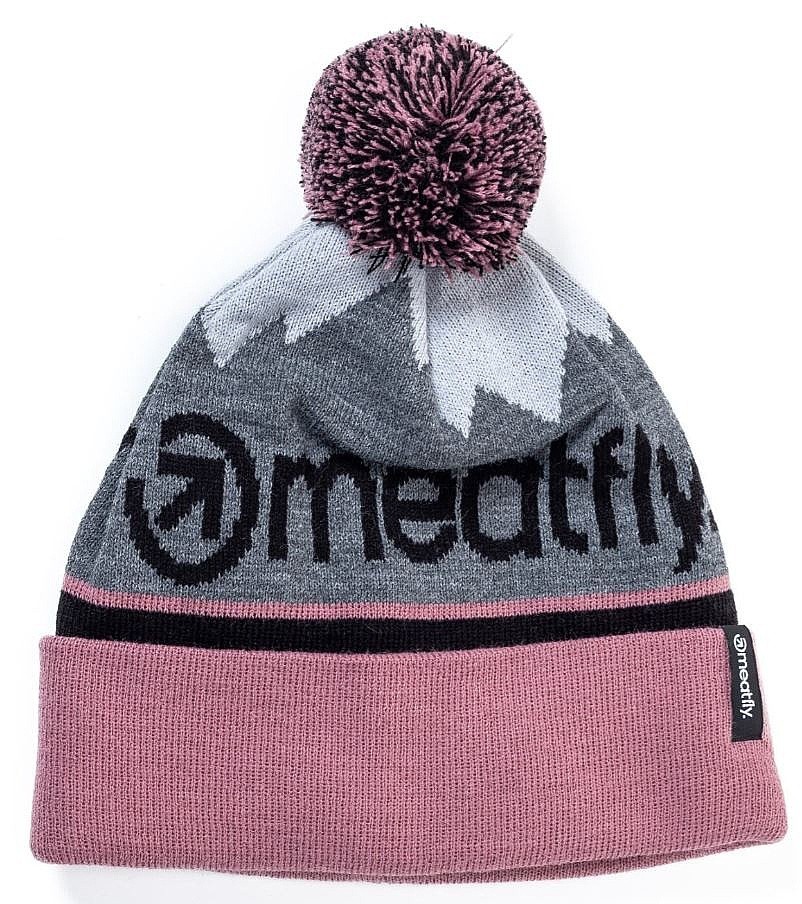 čiapka Meatfly Robb - Grey/Dusty Rose