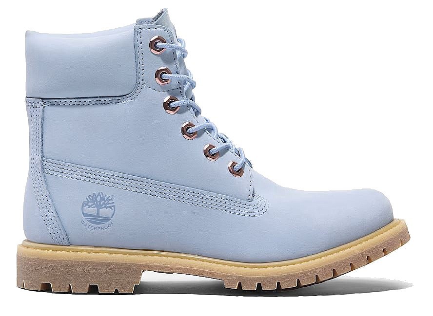 обувь Timberland 6 In Premium WP Boot - EKM/Light Blue Nubuck - women´s