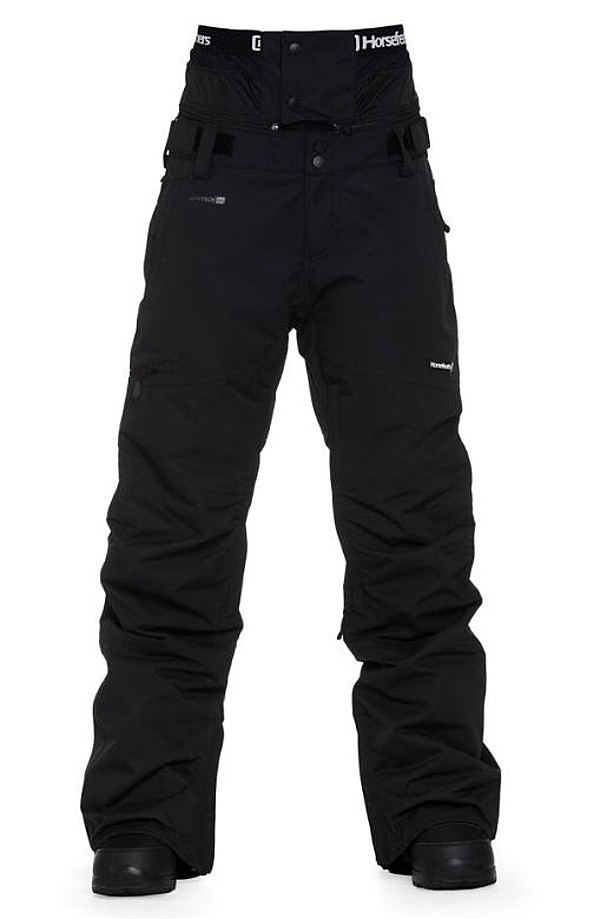 брюки Horsefeathers Lotte II Shell - Black - women´s