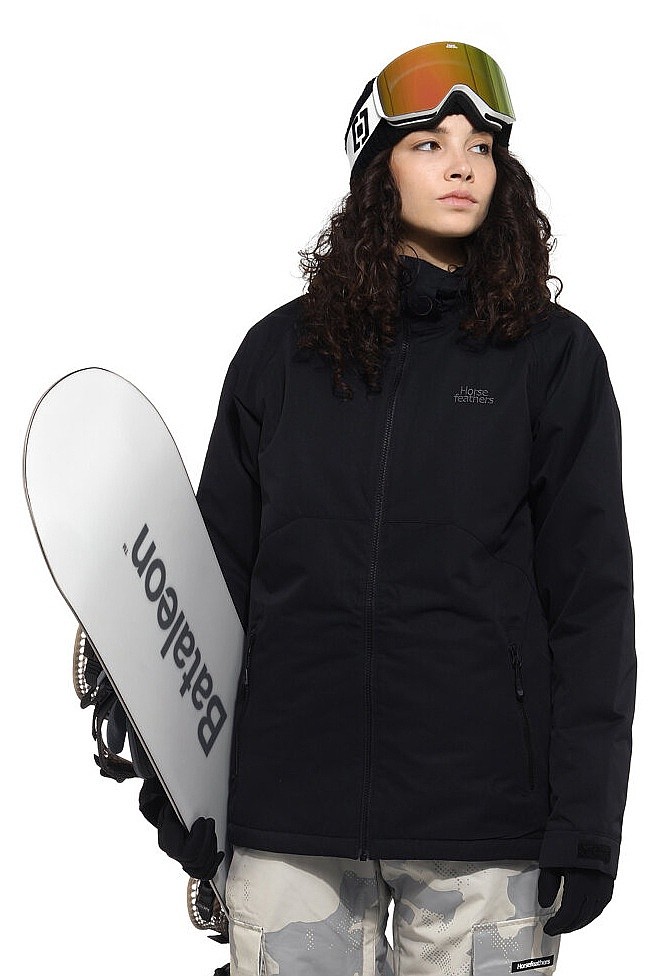 jacket Horsefeathers Halia - Black - women´s