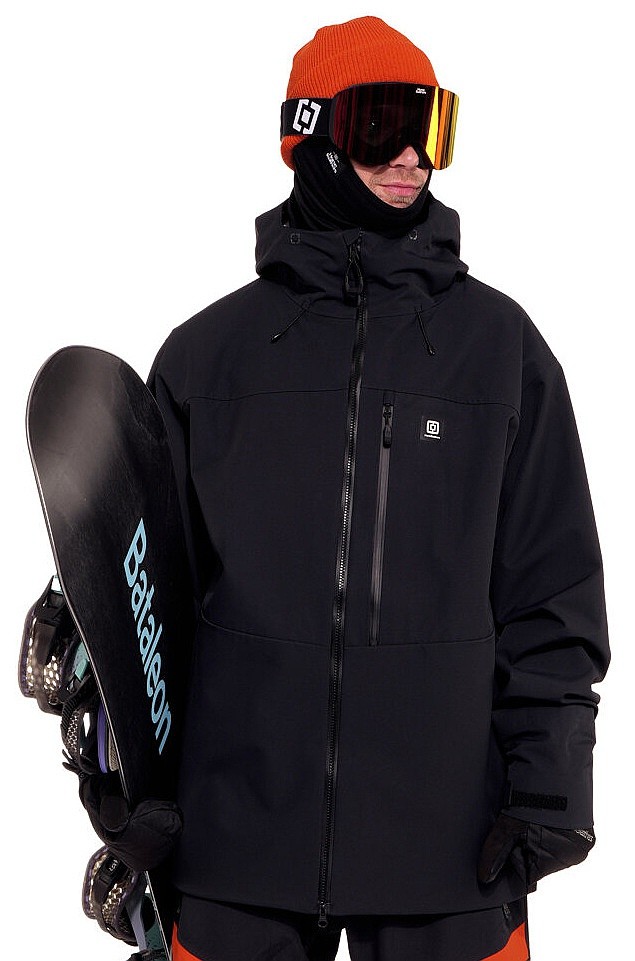 jacka Horsefeathers Terra - Black - men´s
