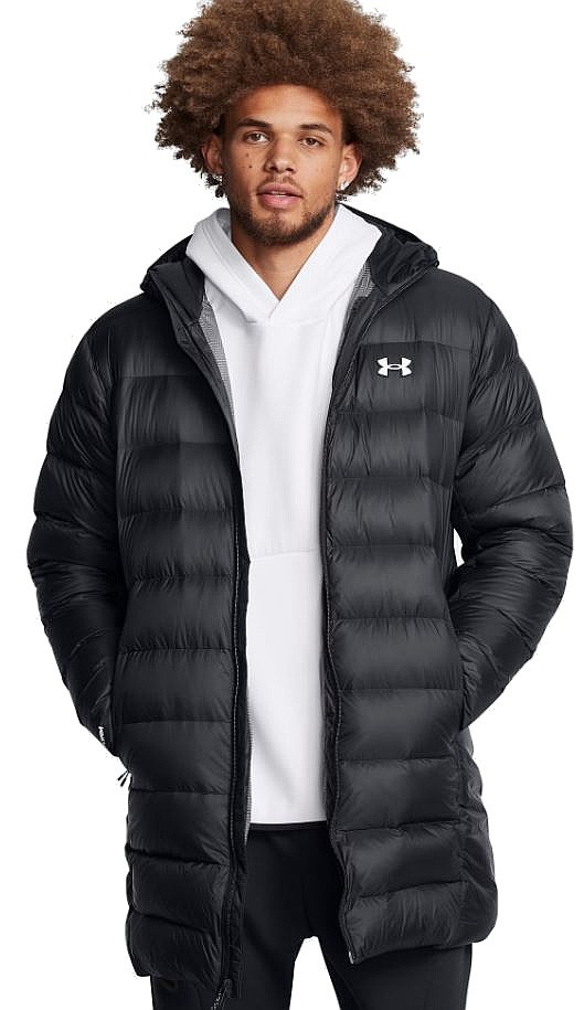 jacka Under Armour Legend Down - Black/White - men´s