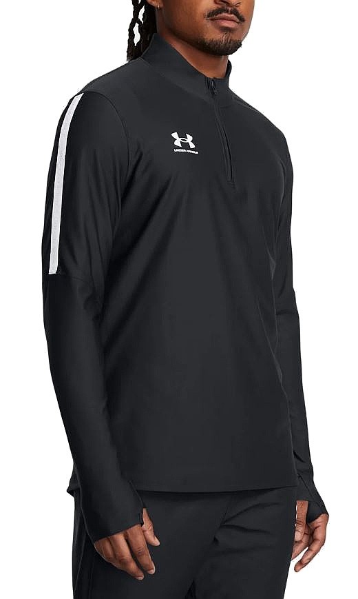 camisa Under Armour Challenger Pro LS - Black/Black - men´s