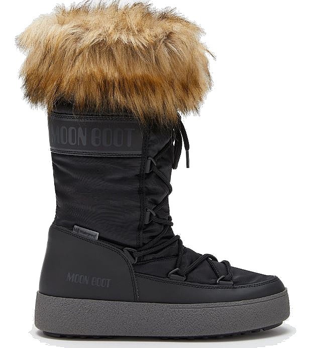 chaussures Moon Boot LTrack Monaco WP - Black - women´s