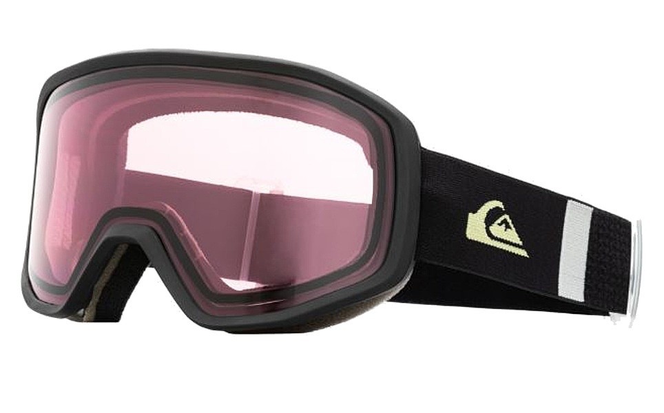 masque de ski  Quiksilver Harper Bad Weather - KYG3/Black Celery/Vermillion - men´s