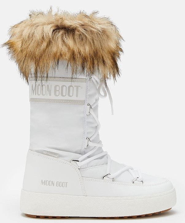 pantofi Moon Boot LTrack Monaco WP - White - women´s