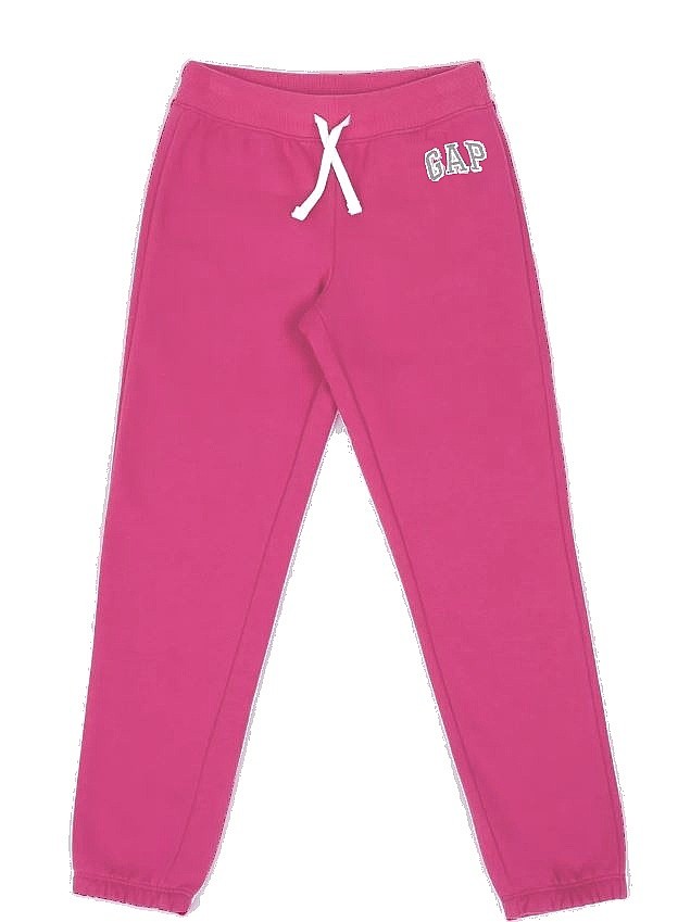 tepláky GAP V-Logo Jogger - New Pink Jubilee Nylon