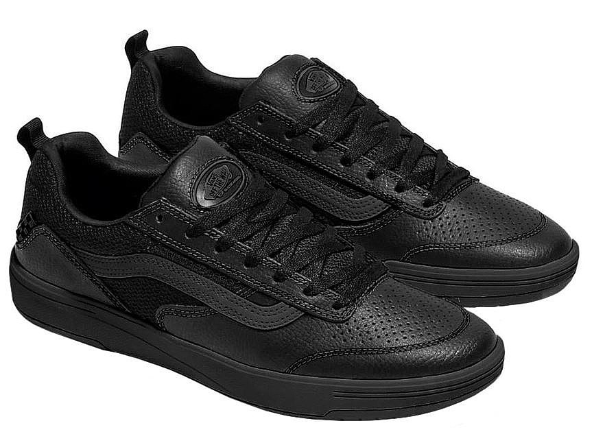 обувь Vans Skate Zahba - Leather Blackout