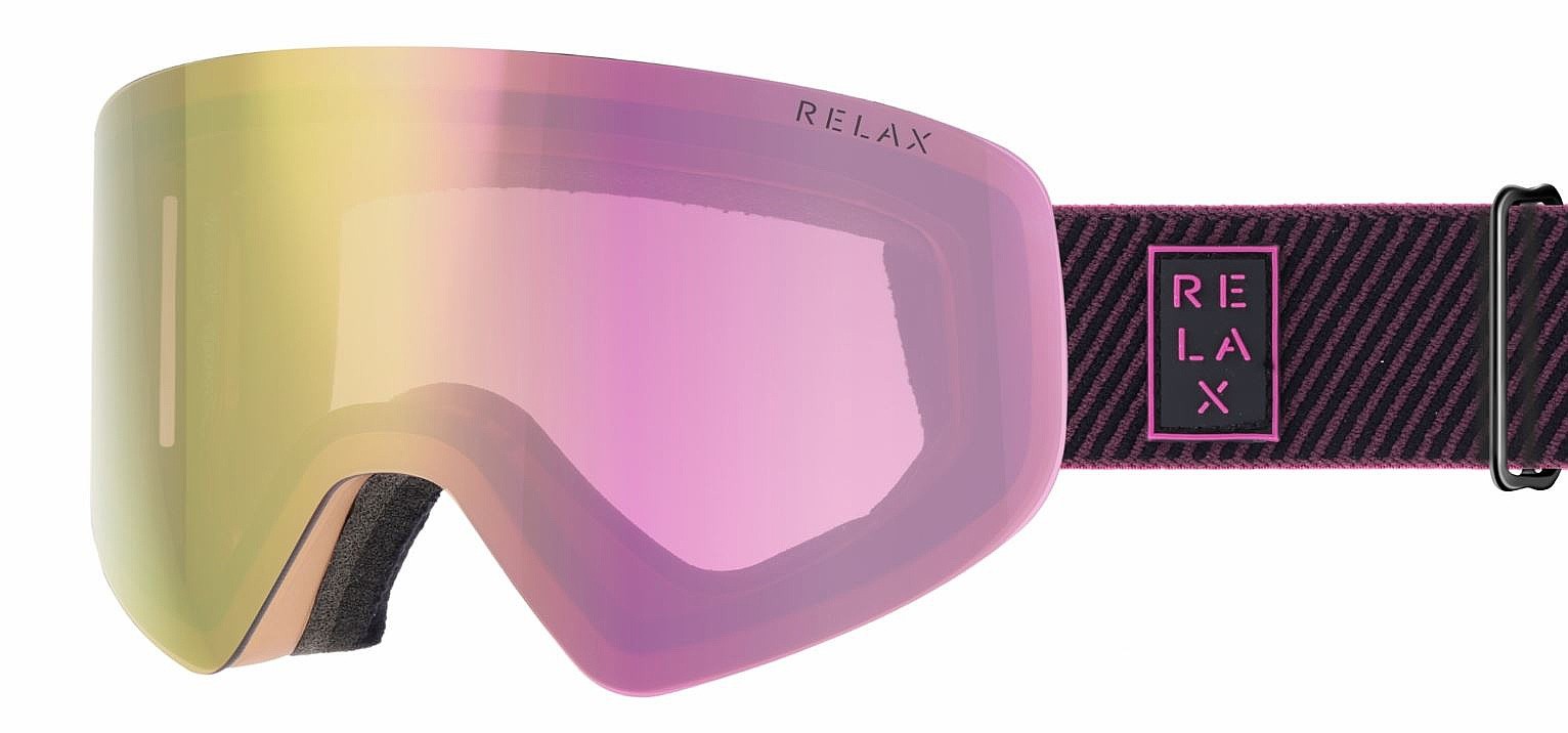 горнолыжные очки  Relax Sierra - HTG61K/Matte Black/Bronze/Pink Rose/Rose Gold Sens
