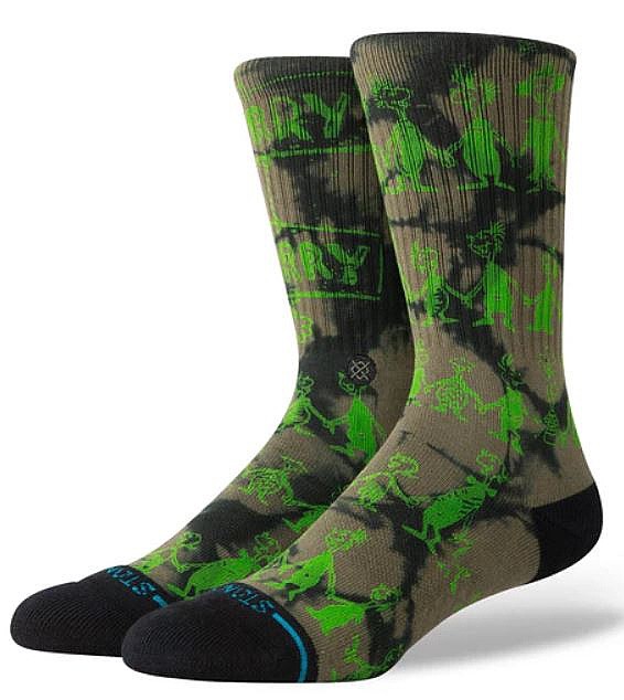 носки Stance Down In Whovile Crew - Black