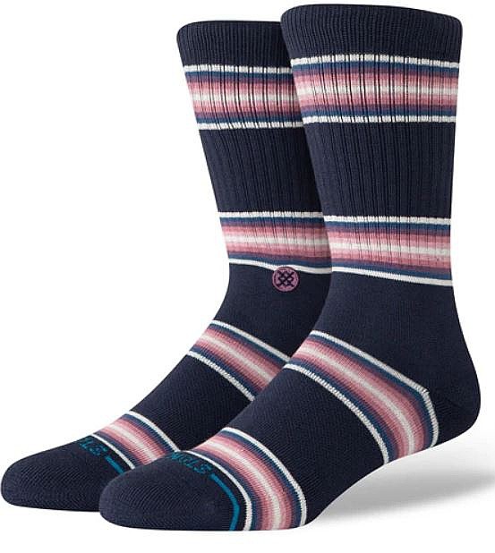 calcetines Stance Hill Top Crew - Navy
