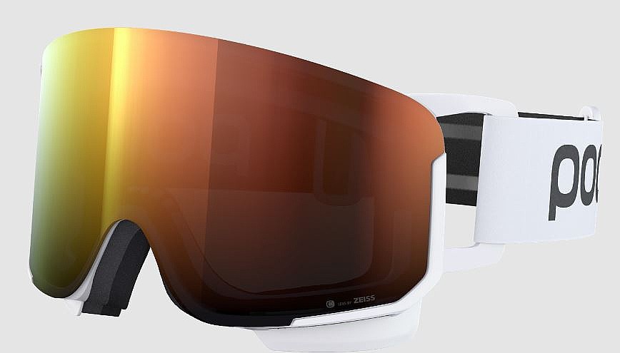 okuliare Poc Nexal - Hydrogen White/Partly Sunny Orange