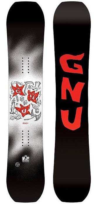 deska snowboardowa GNU Money C2E - Assorted
