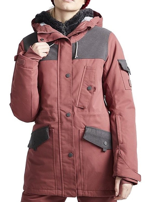 kurtka Billabong Scenic Route - Vintage Plum