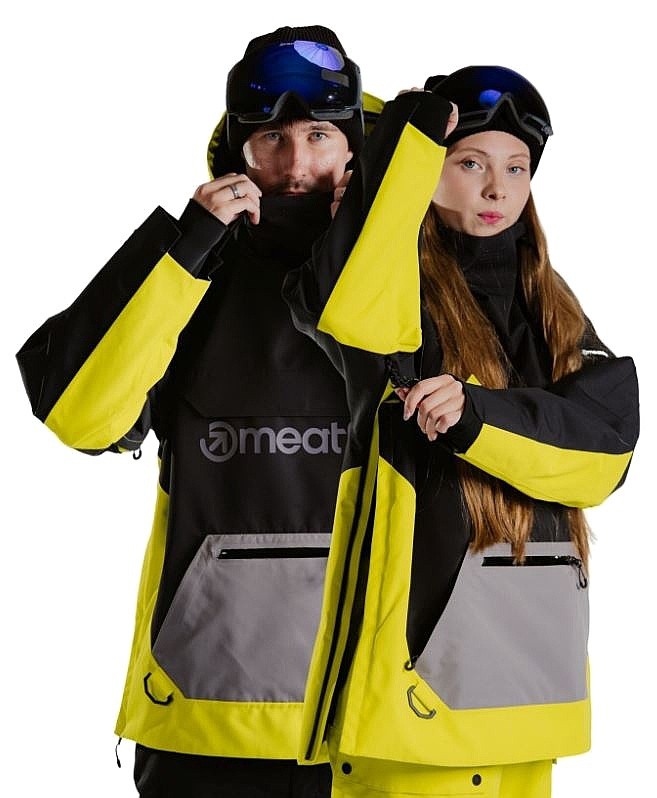 Jacke Meatfly Maddie - Grey Lime