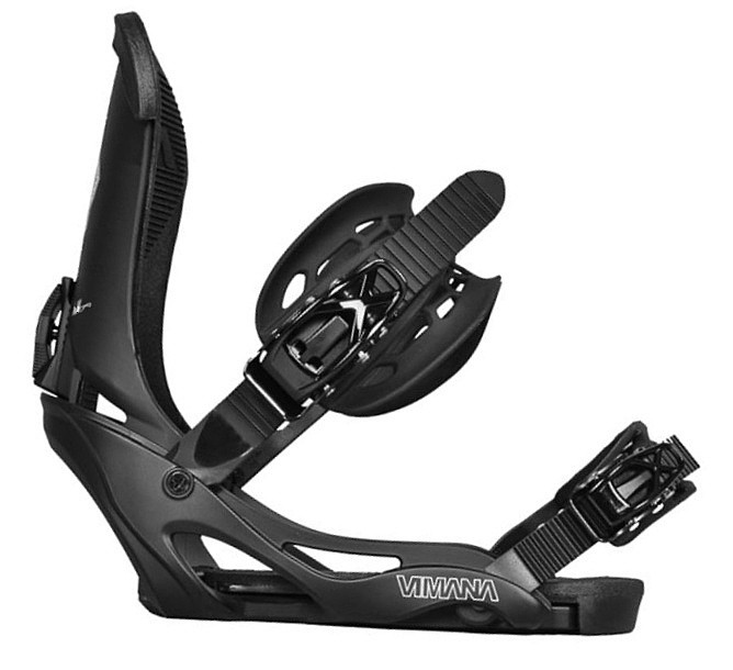 fixations de snowboard Vimana Scabdo Ennitime - Black/White - women´s