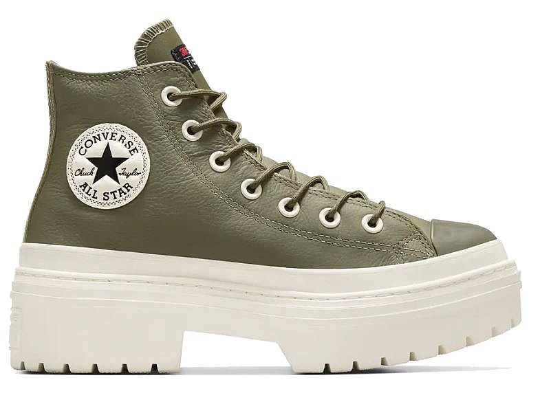 chaussures Converse Chuck Taylor All Star Lugged Heel Platform WP  Hi - A11163/Utility/Egret/Black - women´s