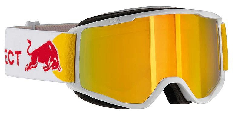 Skibrille Red Bull SPECT Neon - 05RE2/White/Broen/Red Mirror