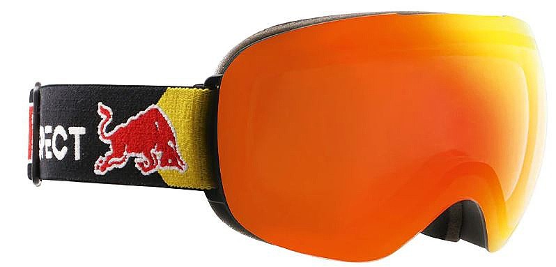 горнолыжные очки  Red Bull SPECT Bent - 01REX/Black/Brown/Red Mirror/Photochrome