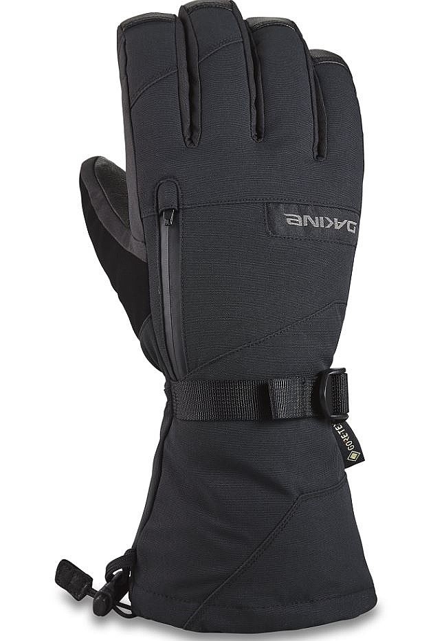 перчатки Dakine Leather Titan Gore-Tex - Black - men´s