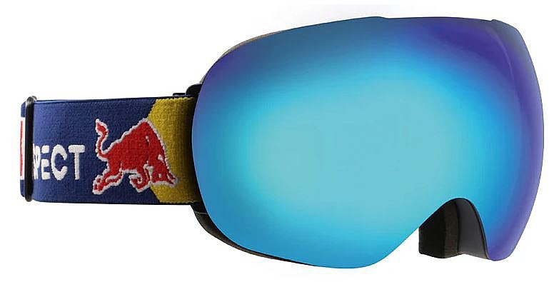 горнолыжные очки  Red Bull SPECT Bent - 03BL3/Blue/Ice Blue Snow/Red/Blue Mirror