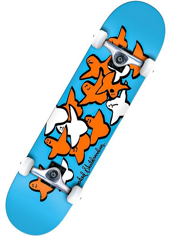 скейтборд Krooked Birds Complete - Blue