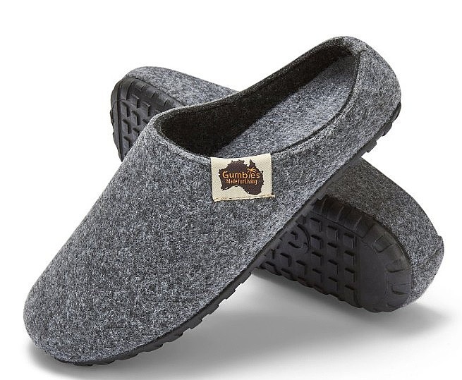 chaussures Gumbies Outback - Grey/Charcoal
