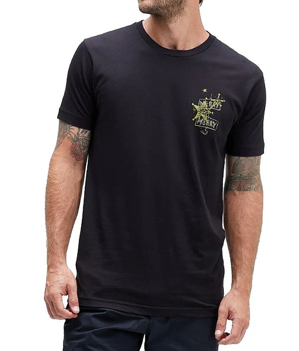 рубашка Stance North Of Whoville - Black - men´s