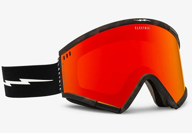 maschera da sci Electric Roteck - Black Tort/Auburn Red