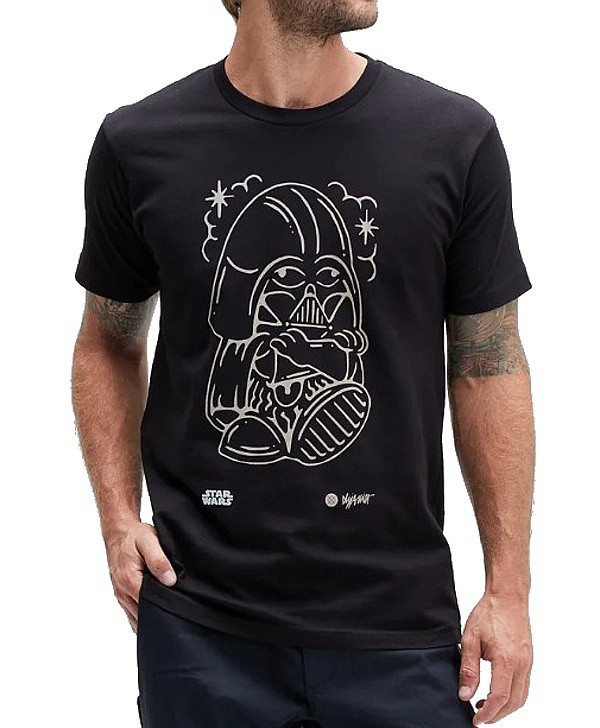 camisa Stance DJ Darth - Black - men´s