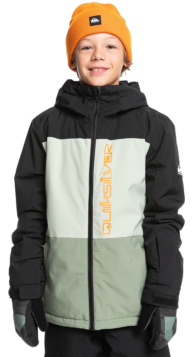jacket Quiksilver Side Hit - GLW0/Sea Spray - boy´s