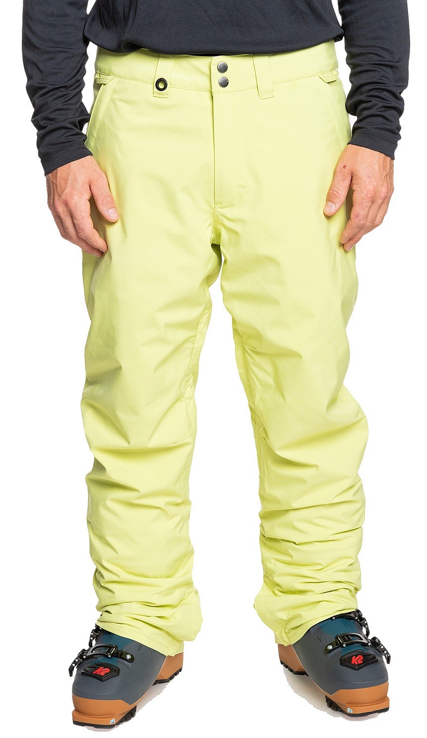 nohavice Quiksilver Estate - GEL0/Celery Green