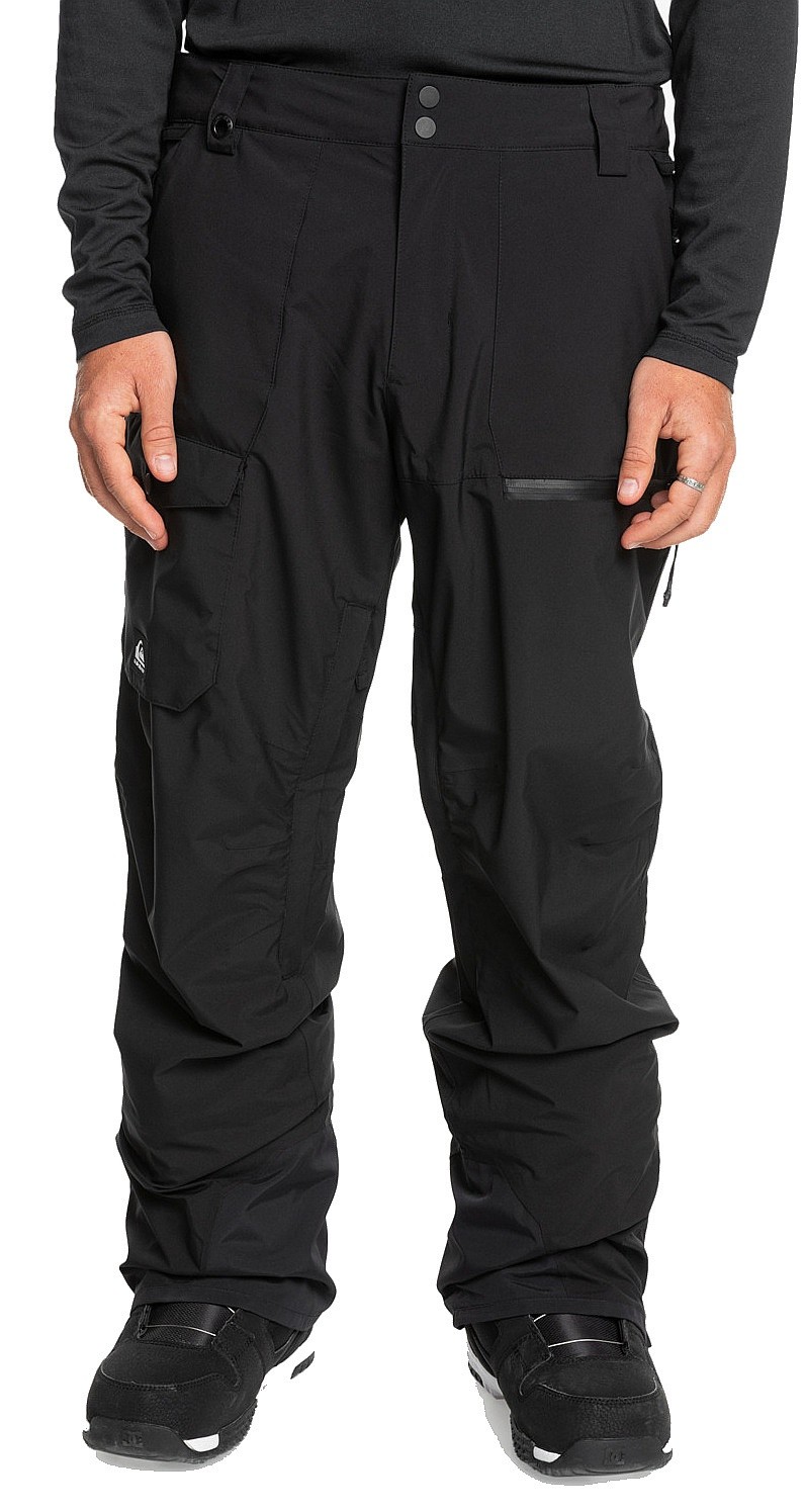 pantalon Quiksilver Utility - KVJ0/True Black - men´s