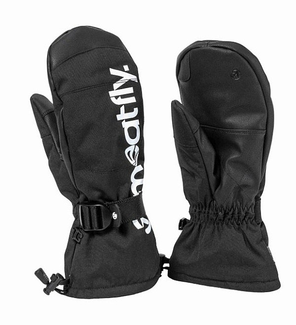 gants Meatfly Osbourne Mitt - Black - men´s