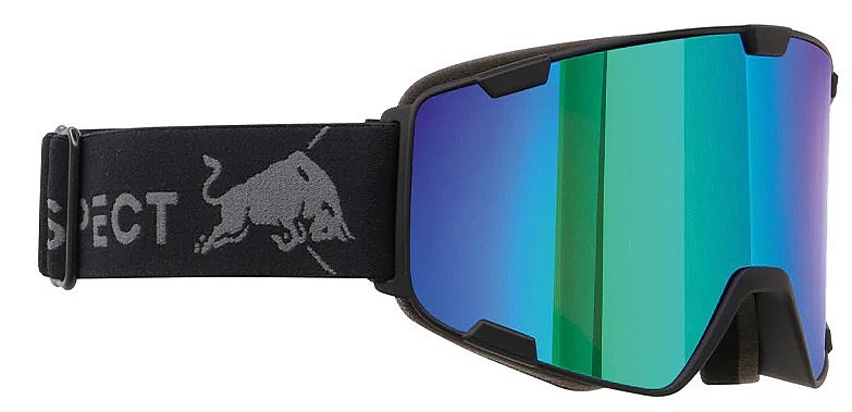 masque de ski  Red Bull SPECT Park - 18GR3/Black/Green/Green Revo