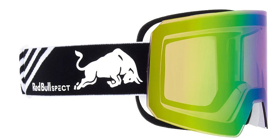 masque de ski  Red Bull SPECT Line - 03/White/Rose/Green Mirror