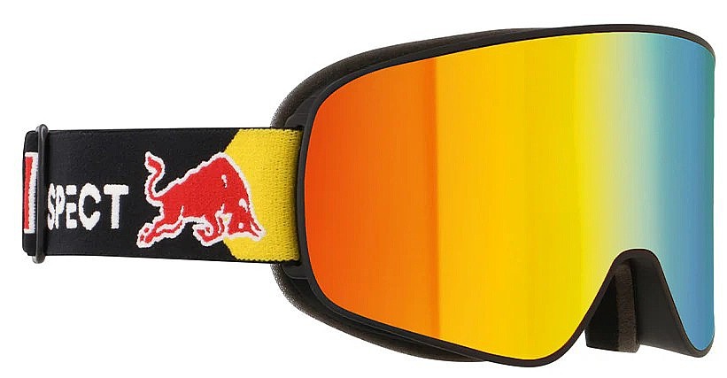 горнолыжные очки  Red Bull SPECT Rush - 17RE2/Black/Red Snow/Orange/Red Mirror