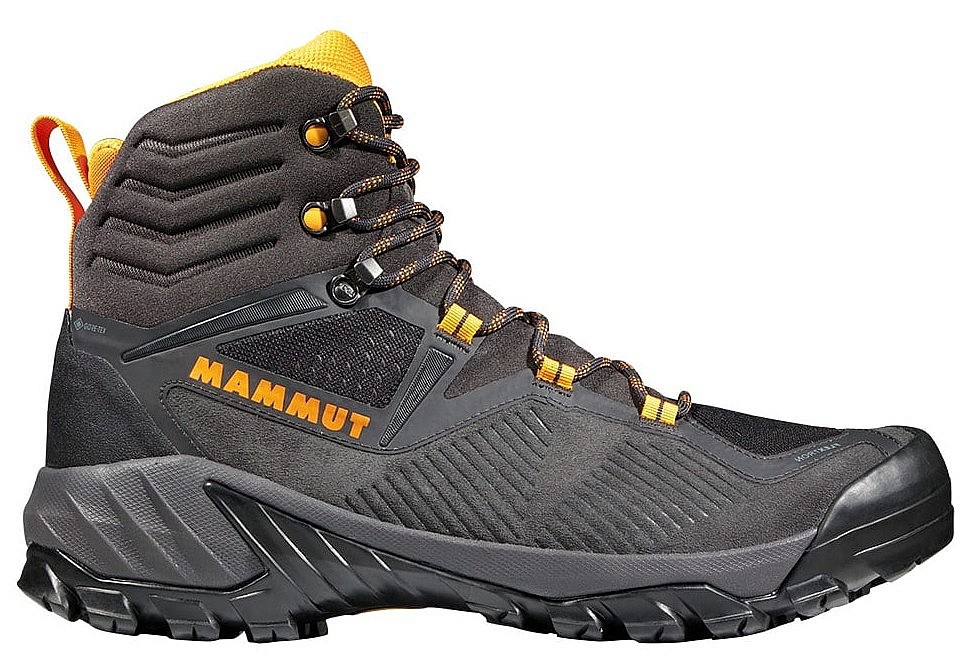 обувь Mammut Sapuen High GTX - Black/Dark Radiant - men´s
