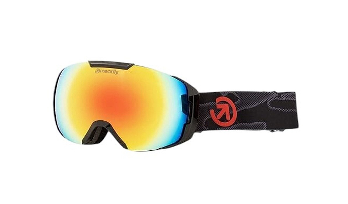 Skibrille Meatfly Zoomer - Morph Black