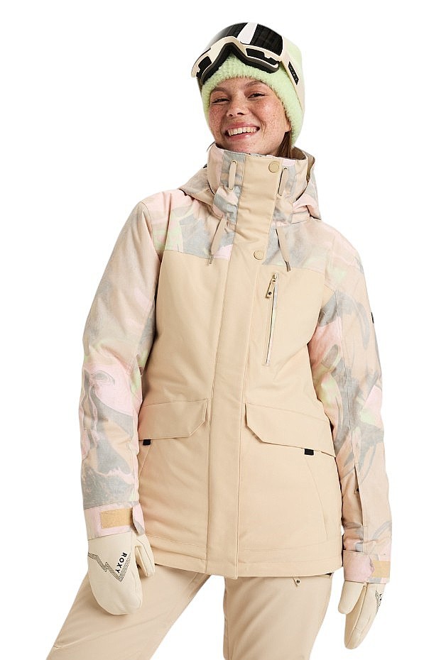 veste Roxy Dawnrae Parka - TGJ1/Pebble Swirl - women´s