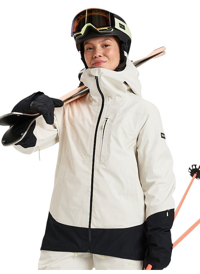 Jacke Roxy Gore-Tex Lunalite 3L - TDQ0/Buttercream - women´s