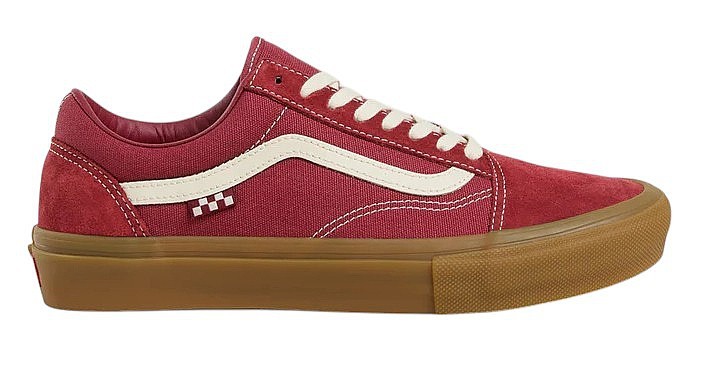 buty Vans Skate Old Skool - Red/Gum
