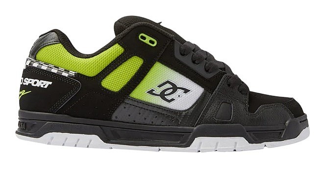 chaussures DC Stag SE - XKGW/Black/Green/White - men´s