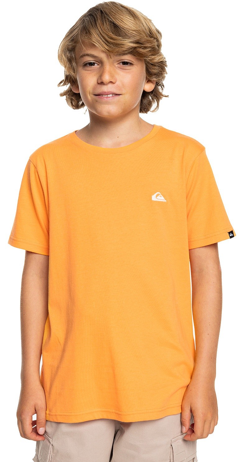 T-Shirt Quiksilver Basic - NHP0/Blazing Orange - boy´s