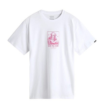 tricou Vans Read The Room - White - men´s