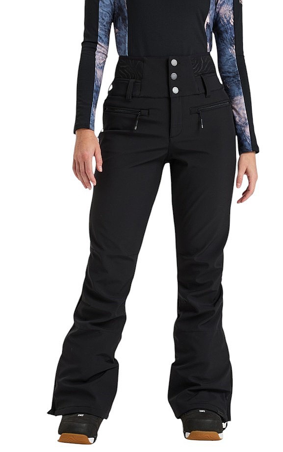 брюки Roxy Rising High - KVJ0/True Black - women´s