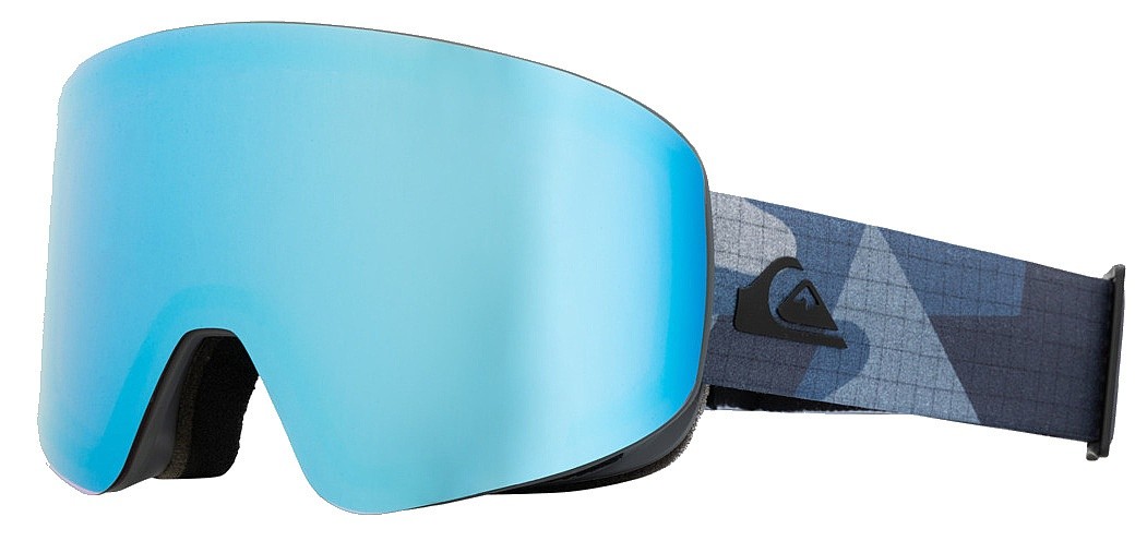maschera da sci Quiksilver QSRC - SFB9/Camo Print/Blue Ml S3 - men´s